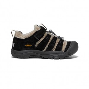 Buty Keen Newport Dziecięce Czarne | RXNDUQE-62