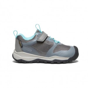 Buty Keen Wanduro Waterproof Dziecięce Szare | QOJVYTU-05