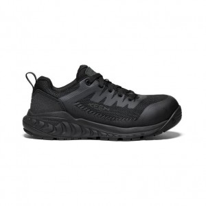 Buty Robocze Keen Arvada ESD Sneaker (Carbon-Fiber Toe) Damskie Czarne | IJPHEKL-17