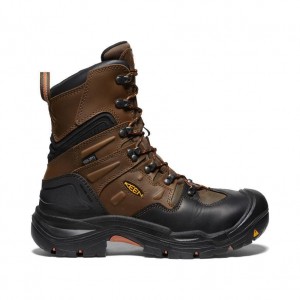 Buty Robocze Keen Coburg 8 Waterproof (Steel Toe) Męskie Brązowe | NDTQPLA-43