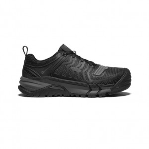 Buty Robocze Keen Kansas City (Carbon-Fiber Toe) Męskie Czarne | YVBPDUO-89