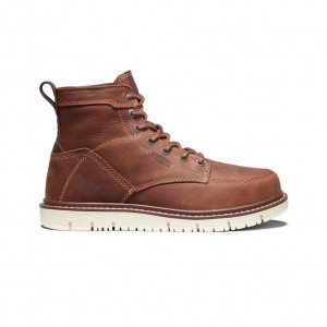 Buty Robocze Keen San Jose 6 (Soft Toe) Damskie Brązowe | MRNAZQD-63
