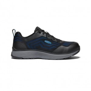 Buty Robocze Keen Sparta 2 (Aluminum Toe) Męskie Czarne | PNWFQHE-70