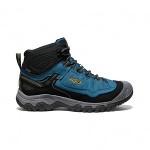 Buty Trekkingowe Keen Targhee IV Waterproof Męskie Niebieskie | BAKJWYP-32