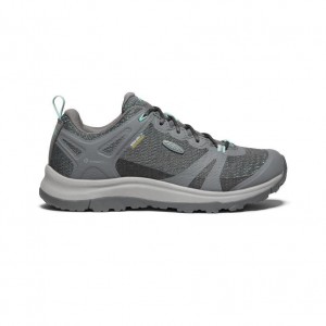 Buty Trekkingowe Keen Terradora II Waterproof Damskie Szare | MRLVQCA-64