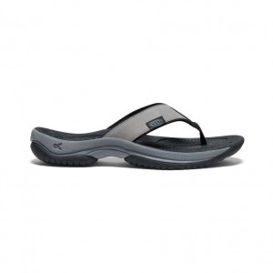 Japonki Keen Kona Leather Męskie Szare | HASYIKR-26