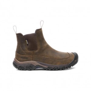 Kozaki Keen Anchorage III Waterproof Męskie Brązowe | GAWNCIX-93