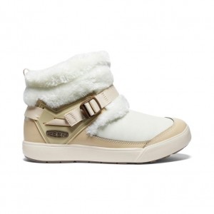 Kozaki Keen Hoodromeo Mini Damskie Białe | HMLZDFC-58