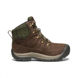 Kozaki Keen Kaci III Winter Waterproof Damskie Brązowe | AKELZTR-29