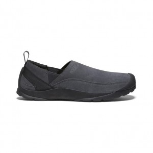 Slip On Keen Jasper Męskie Czarne | SLGVTHJ-83