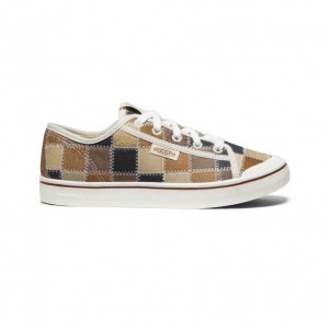 Trampki Keen Elsa Harvest Leather Damskie Khaki | FBJQLSO-02
