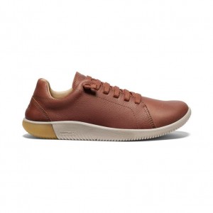 Trampki Keen KNX Leather Męskie Brązowe | PXWIBKM-91